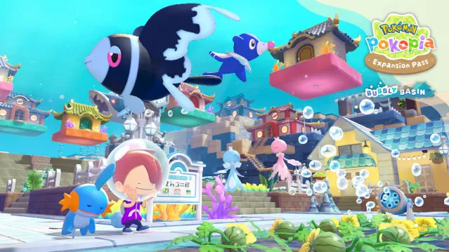 Reminder: Pokémon Pokopia Expansion Pass—Part 1: Bubbly Basin Available Now