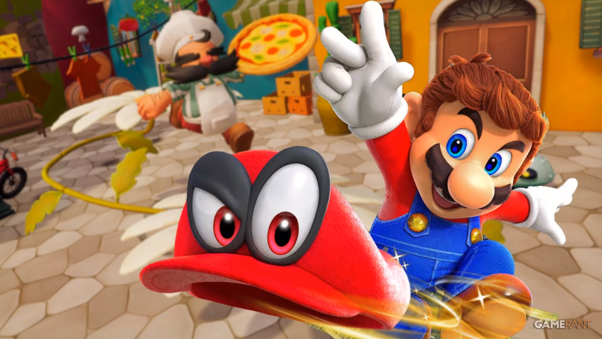 New Steam Game Is Like Super Mario Odyssey But With Pizza Instead of Cappy