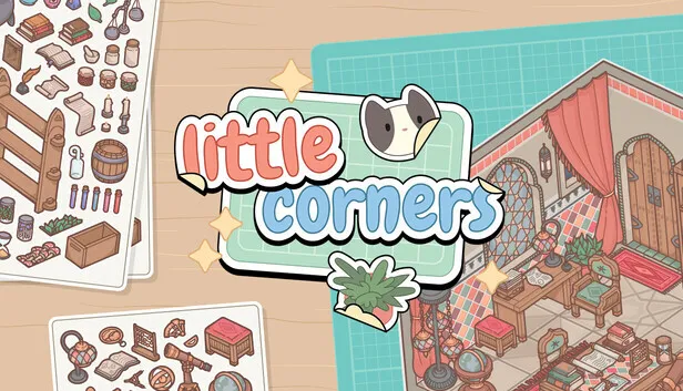 Cozy stickerbook sim "Little Corners" coming to Switch and Switch 2 in 2026