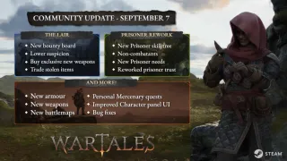 Wartales Receiving New Community Update in September