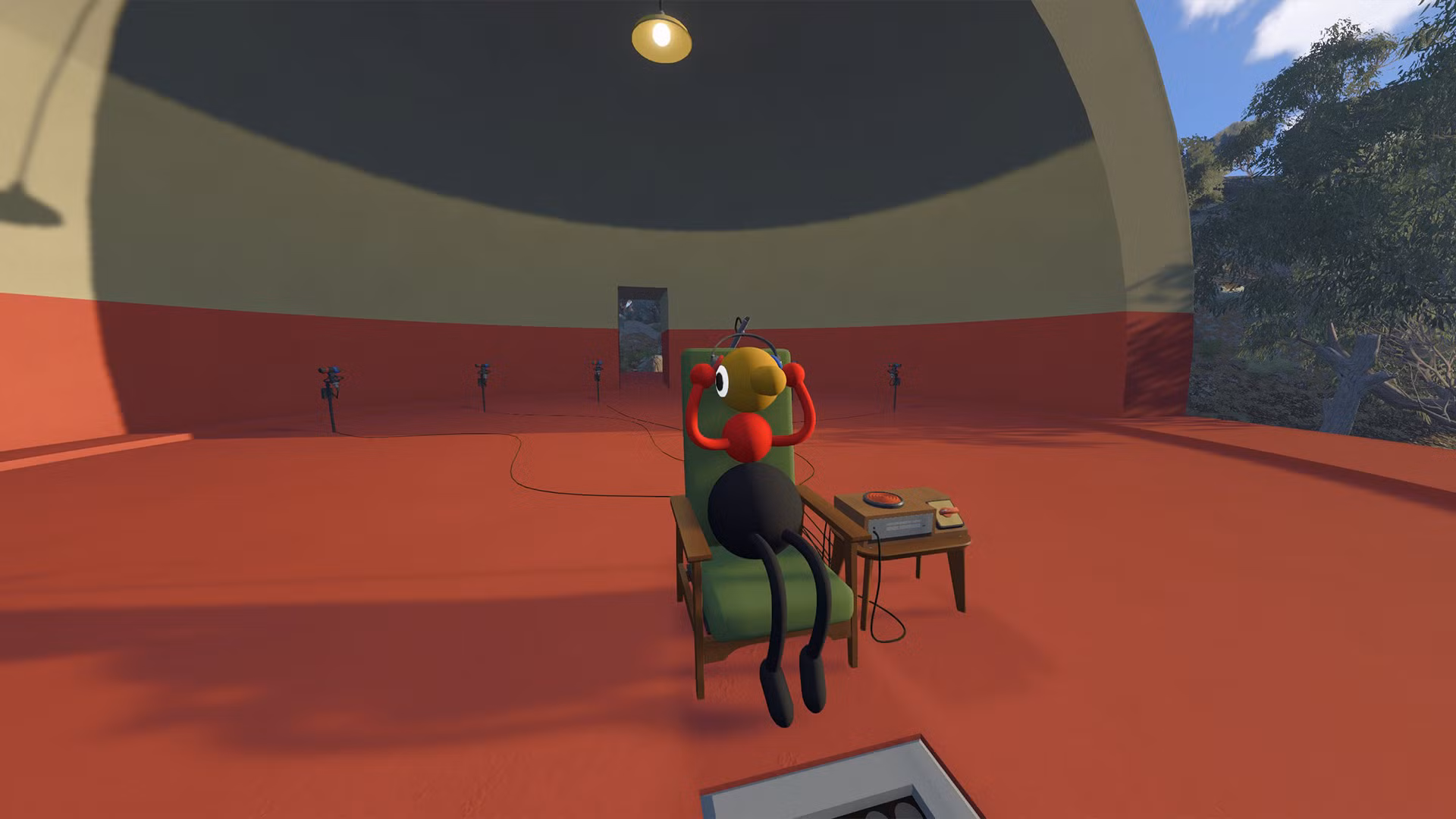 How to solve the microphone puzzle in Big Walk