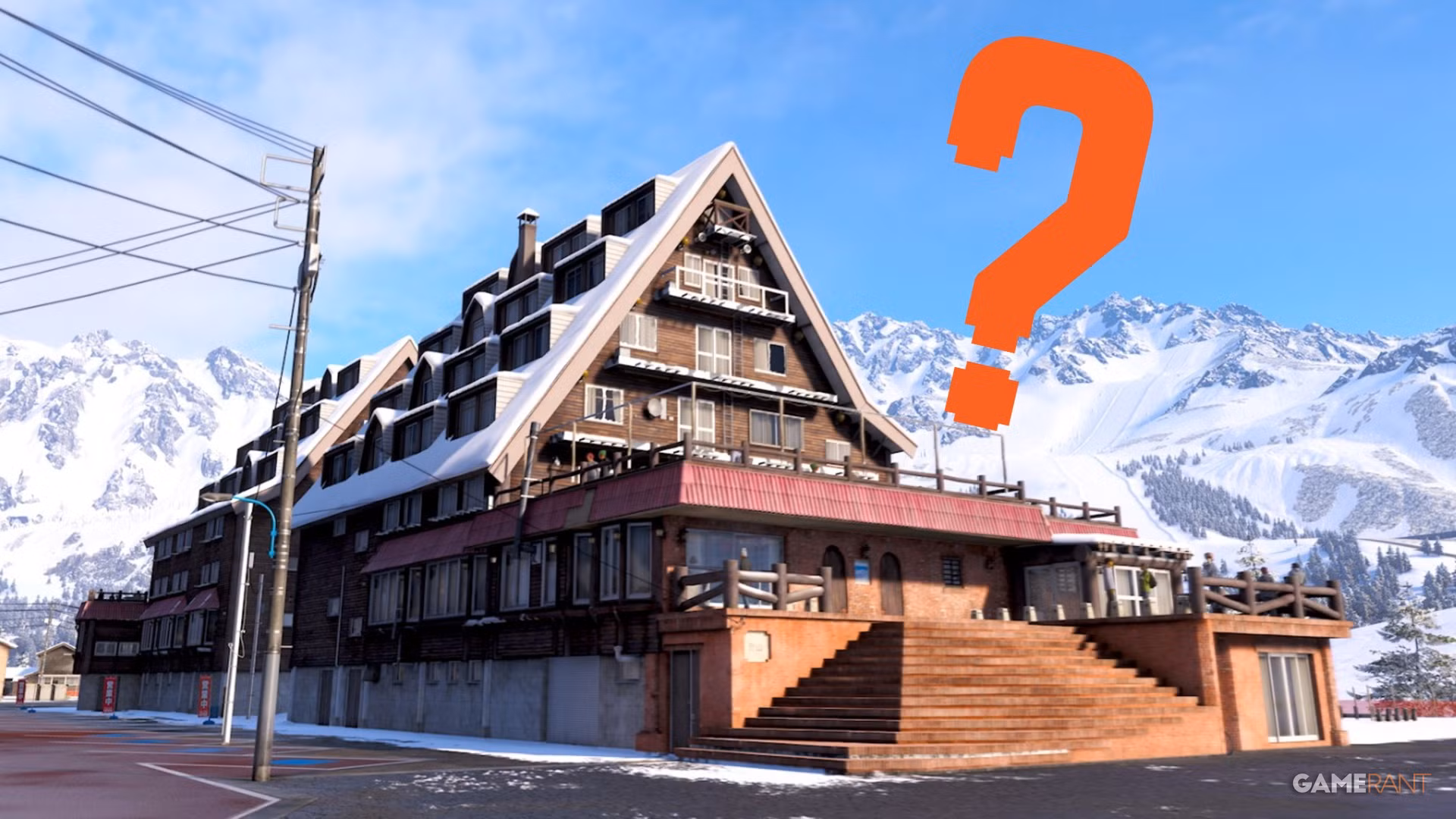 #SkiHoliday Photo Challenge Location in Forza Horizon 6 (Sotoyama Ski Resort)