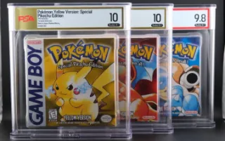 First-print copies of Pokémon Red, Blue and Yellow bring in $2 million at auction