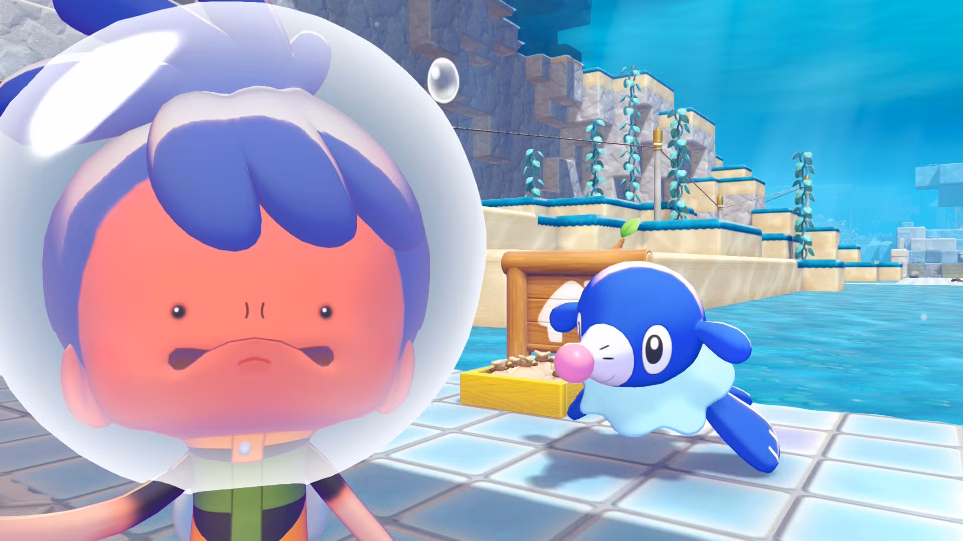Pokemon Pokopia's Bubbly Basin DLC is great, but Palworld does one thing better
