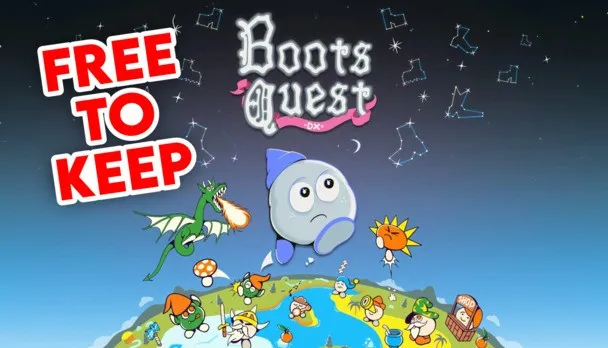Magical illustrated adventure Boots Quest DX is FREE to keep on Itch.io but only for a matter of hours!