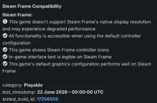 Valve’s unreleased Steam Frame VR headset gets first game compatibility rating