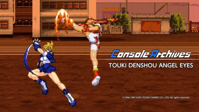Console Archives "TOUKI DENSHOU ANGEL EYES" comes to Switch 2 Aug. 13th, 2026