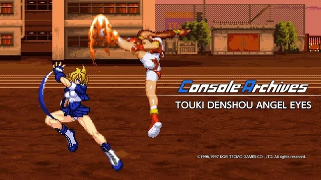 Console Archives "TOUKI DENSHOU ANGEL EYES" comes to Switch 2 today