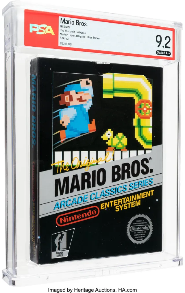 Seemingly one-of-a-kind The Original Mario Bros.: Arcade Classics Series up for auction