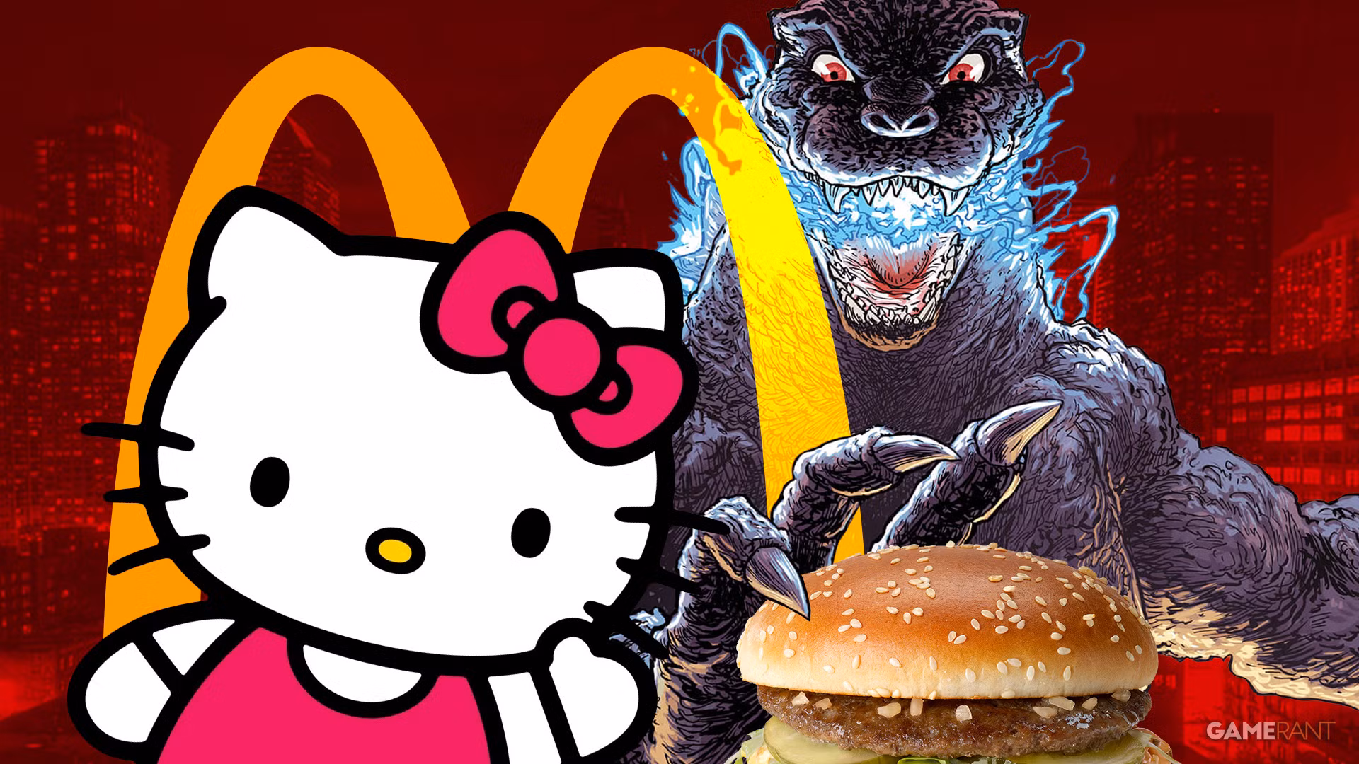 It’s Official: Godzilla and Hello Kitty are Headed to US McDonald’s Locations