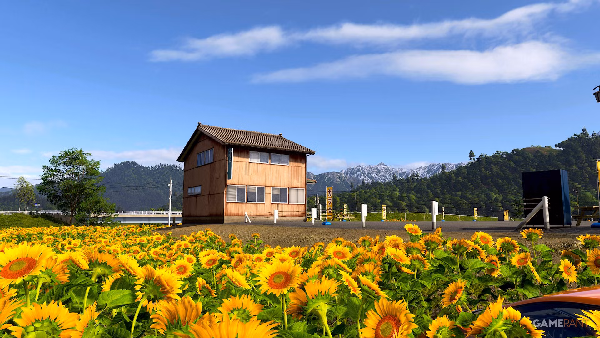 Where is the Hokuryu Sunflower Farm in Forza Horizon 6?
