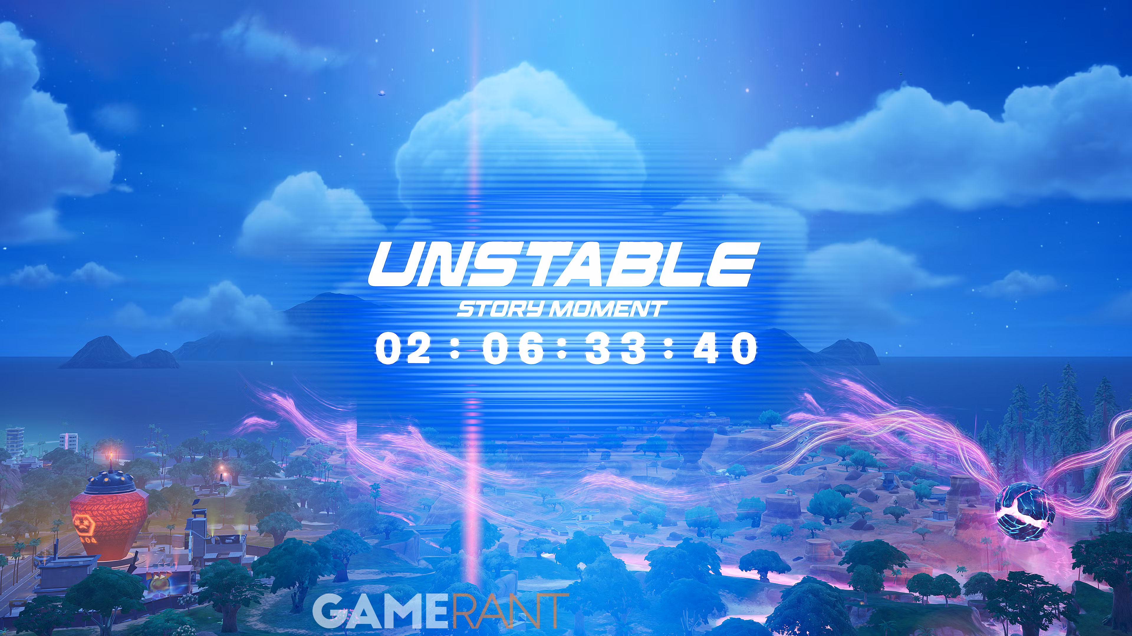 What is the Fortnite Unstable Countdown Timer For? (End of Season Event)