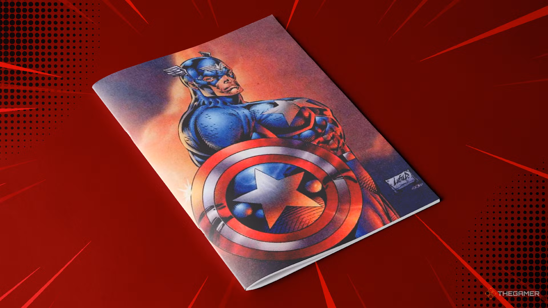 Rob Liefeld Claims Infamous Captain America Art Sold For "More Than A House"