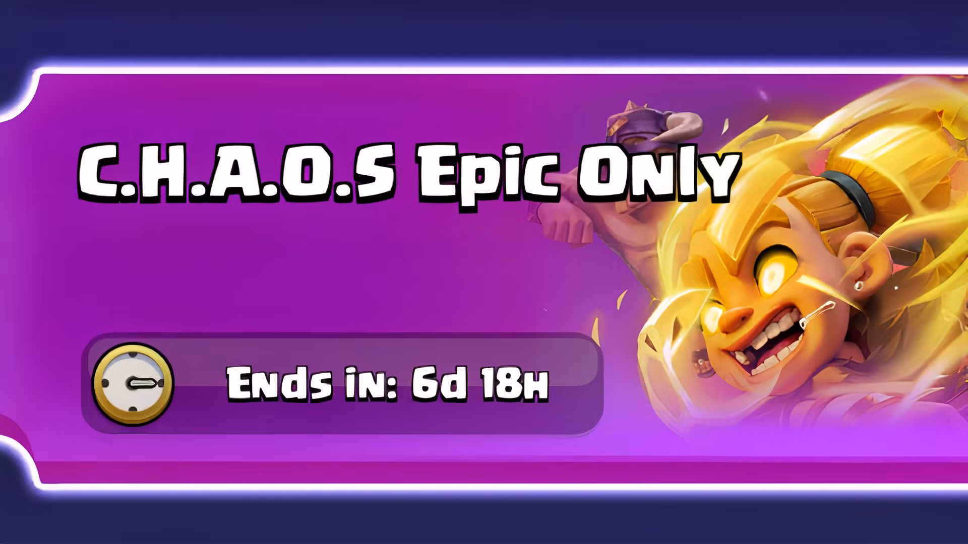 Best CHAOS Epic Only Decks in Clash Royale