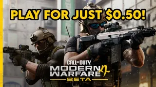 Want to play the COD Modern Warfare 4 beta without preordering? Here's how.