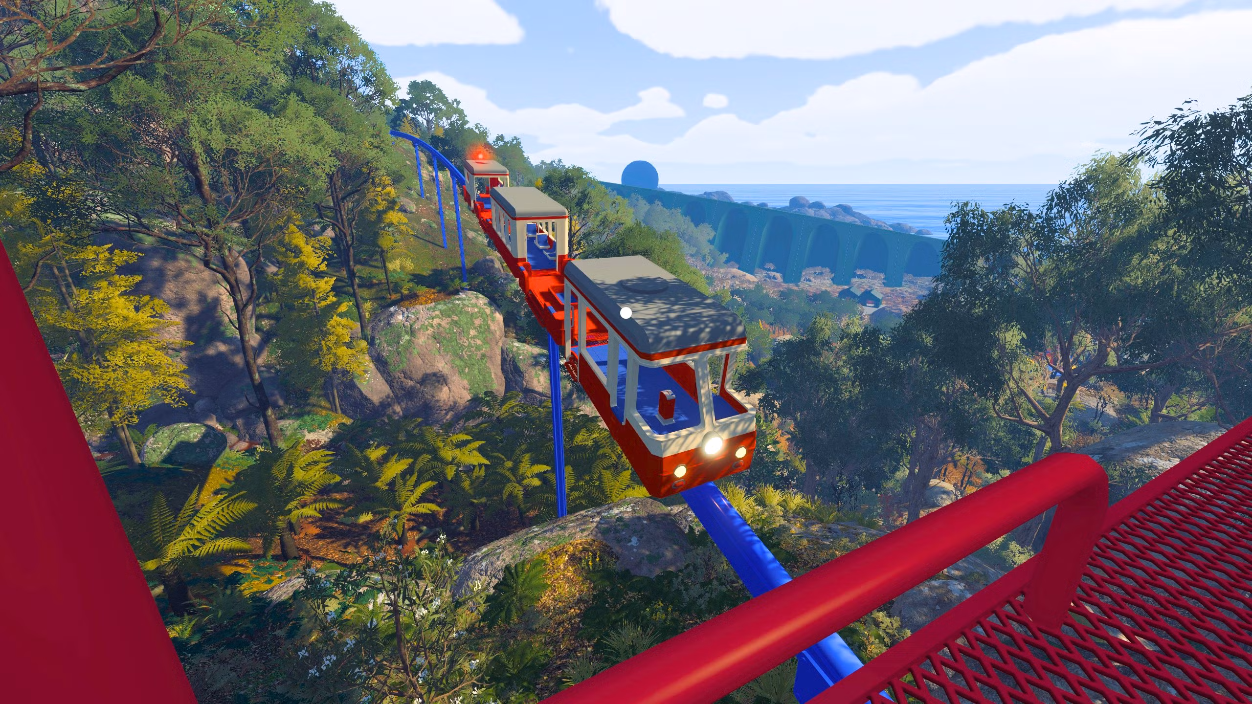 Big Walk Blue Tower Solution & Unlock Train (Big Ride Trophy)