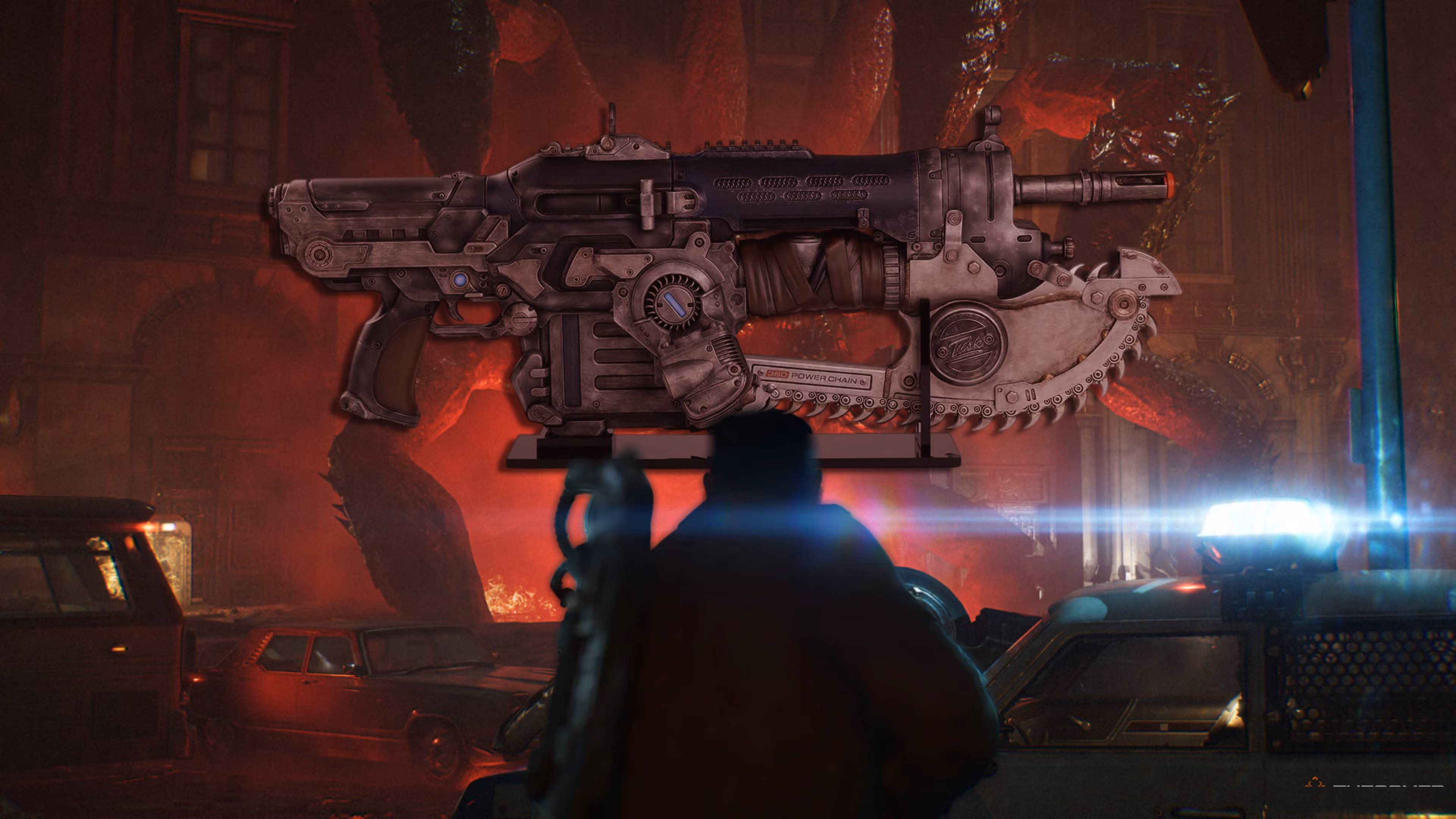 Gears Of War 1:1 Prototype Lancer Replica Pre-Order Period Extended
