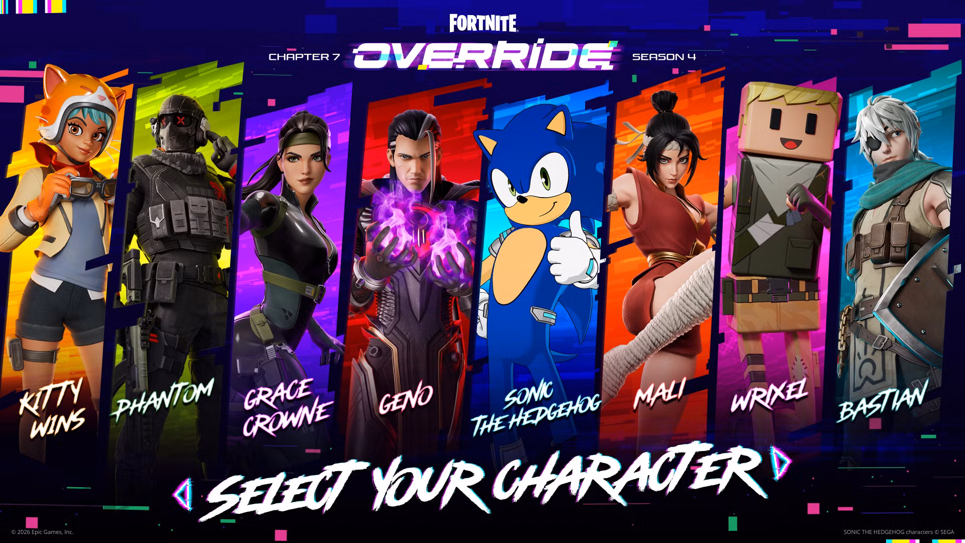 All battle pass skins in Fortnite Chapter 7 Season 4