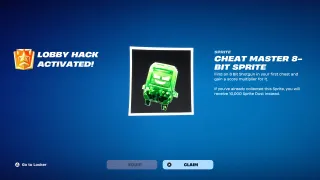 Fortnite Lobby Hack codes and how to use the admin panel