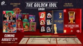 Golden Idol Saga getting physical Switch release Aug. 27th, 2026