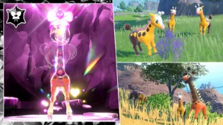 Pokémon Scarlet/Violet Tera Raid 'Farigiraf' and Mass Outbreak Events Now Live