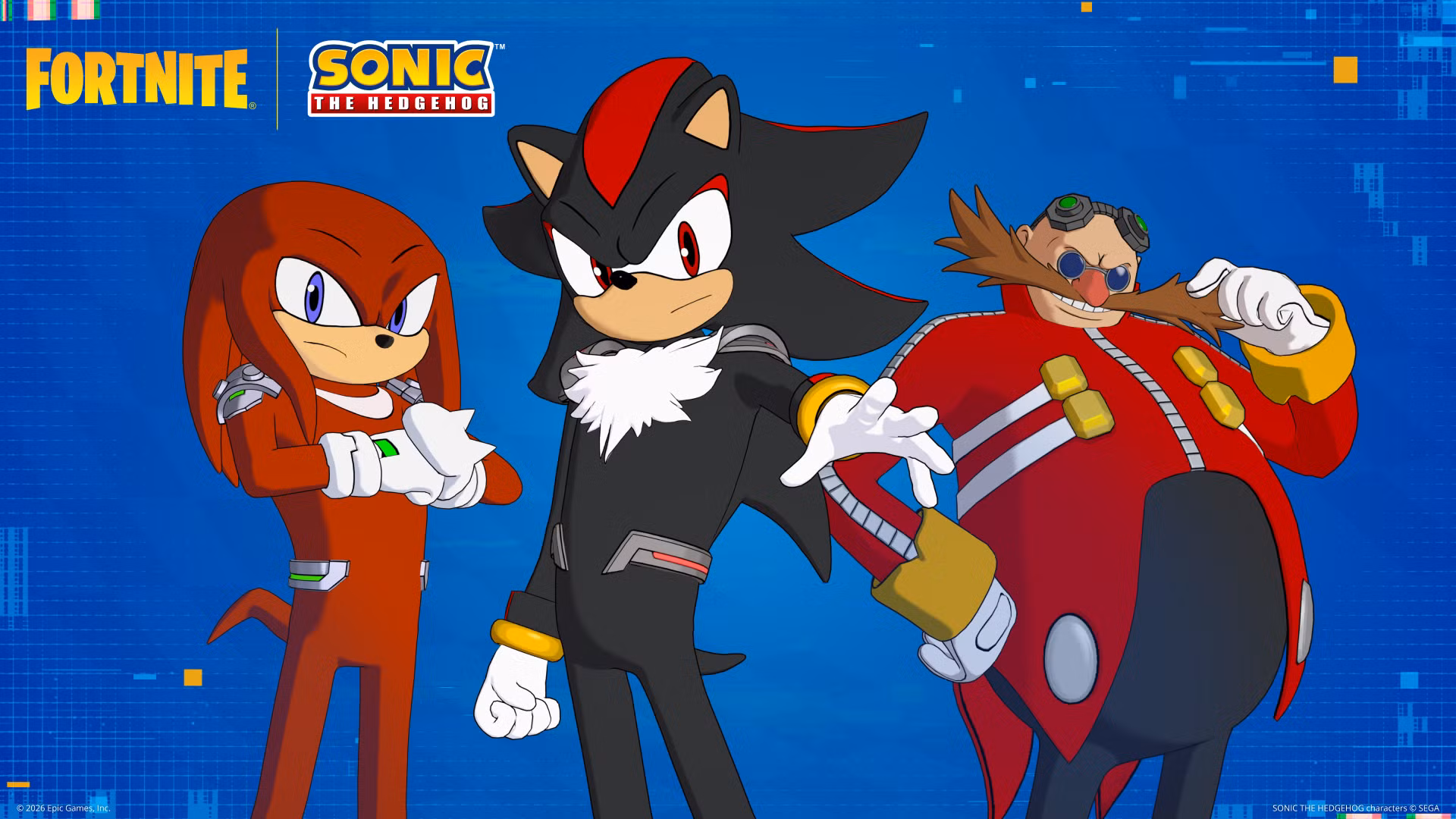 All Sonic the Hedgehog Skins in Fortnite