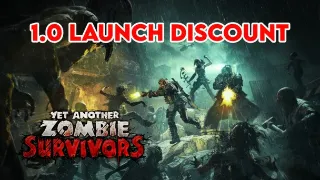 Yet Another Zombie Survivors finally leaves early access, trends on Steam, offers up a big launch discount!