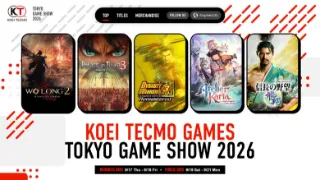 Koei Tecmo reveals their TGS 2026 lineup