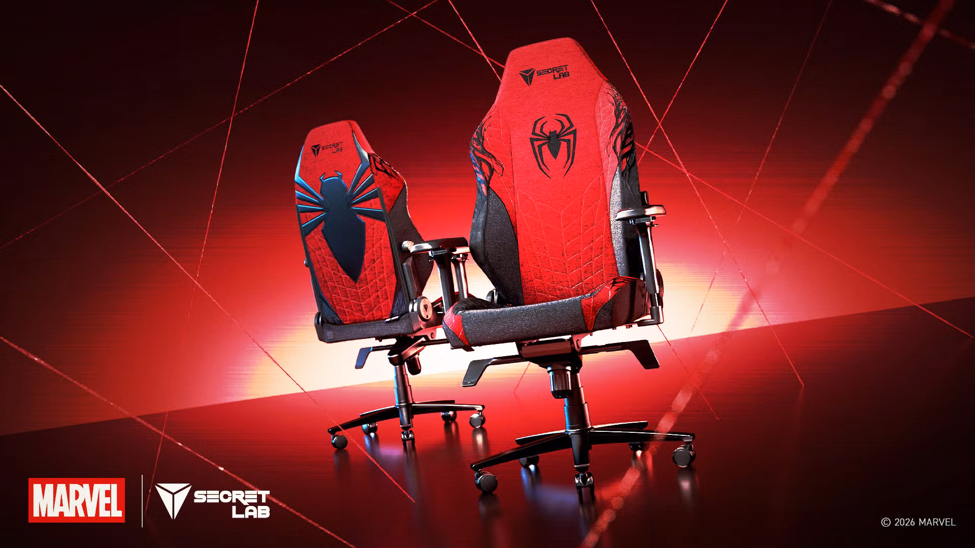 Secretlab TITAN Evo Marvel Spider-Man Edition Announced