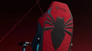Secretlab's new Spider-Man gaming chair includes a venomous nod