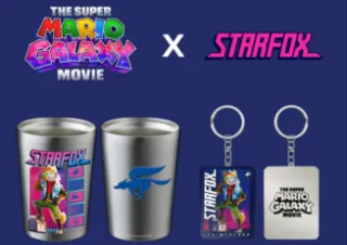 The Super Mario Galaxy Movie x Star Fox merch revealed