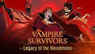 Vampire Survivors: Legacy of the Bloodmoon DLC launches today