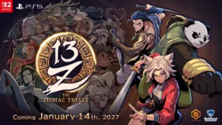 13Z: The Zodiac Trials coming to Switch 2 Jan. 14th, 2027