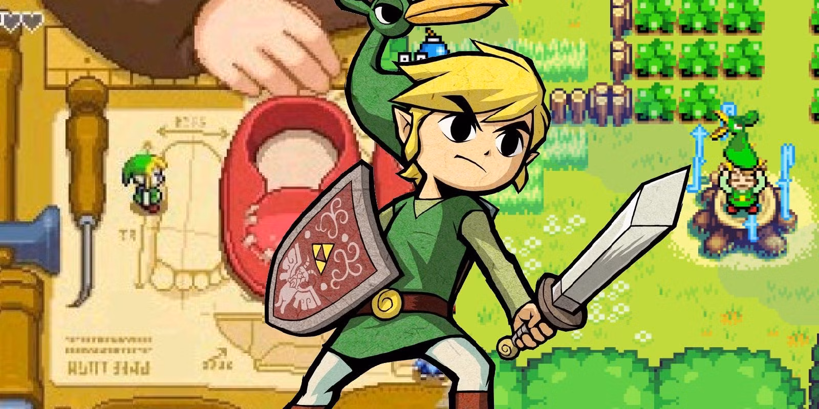 Legend of Zelda: Minish Cap 3D Remake Revealed in New First Look