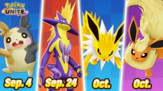 Morpeko, Toxtricity, Flareon and Jolteon announced for Pokémon UNITE (UPDATE)