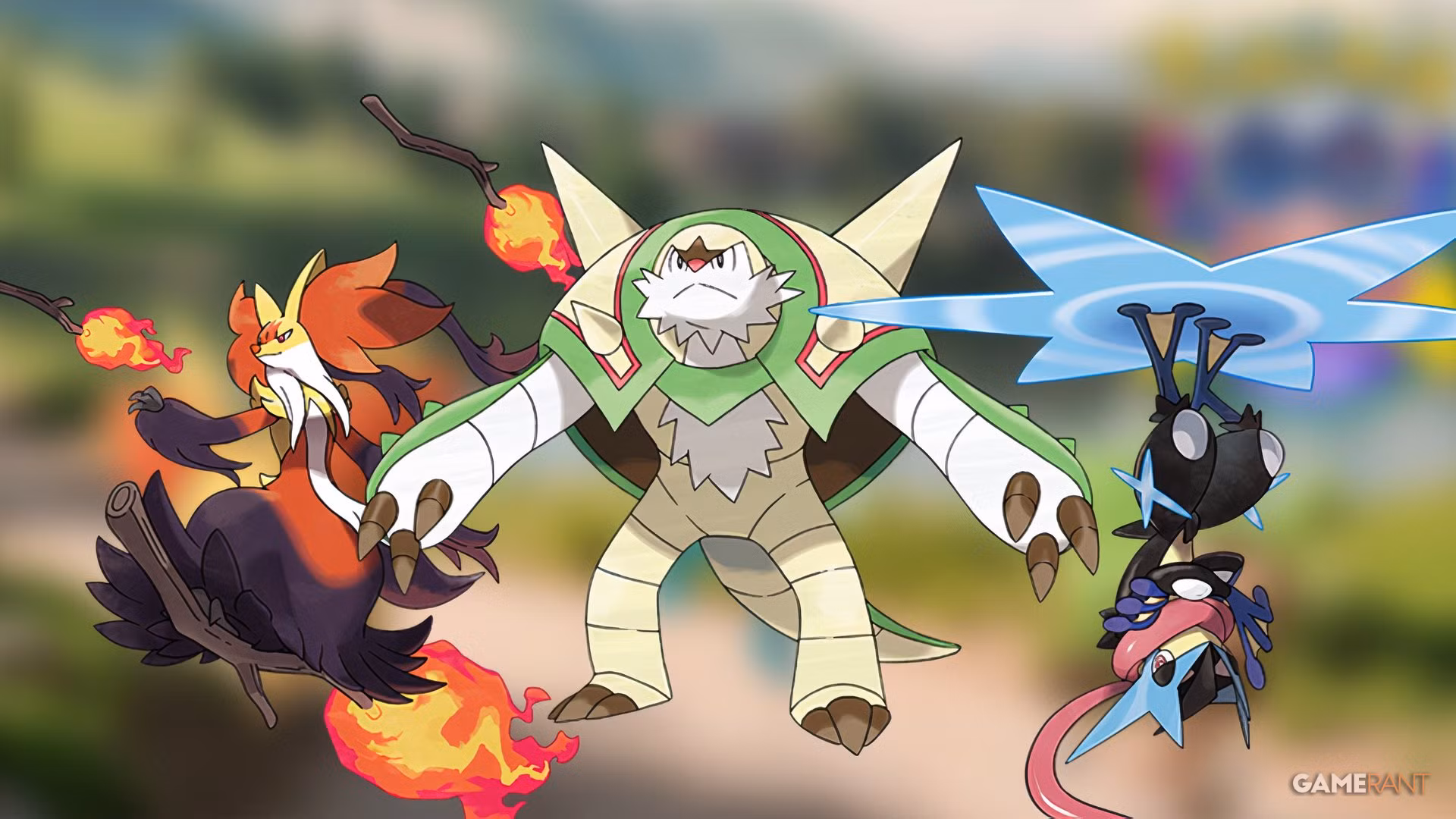 Pokemon GO: Should You Choose Mega Delphox, Greninja, or Chesnaught?