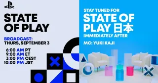Sony State of Play returns September 3 featuring announcements from PlayStation Studios and third-party developers