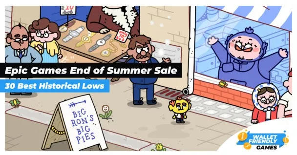 End of Summer Sale: 30 best historical low Epic Games Store deals