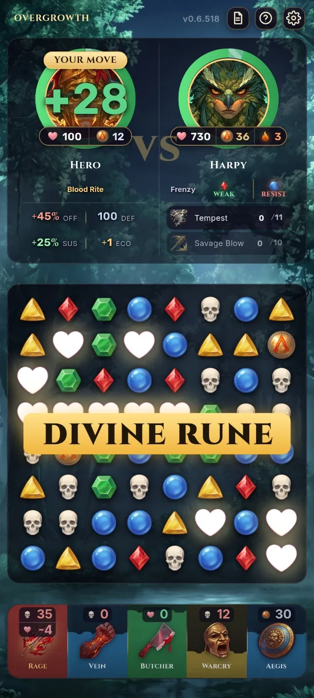 Greek Mythology Inspires New Match-3 Roguelite Gods of the Grid