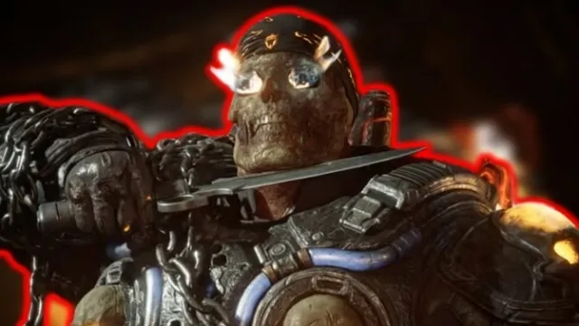 Gears of War: E-Day reveals heavy metal flaming skull skin for Marcus