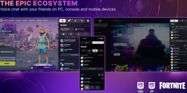 Epic Games launches Epic Parties to give players a cross-ecosystem voice chat