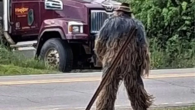 Police speak to ‘Bigfoot’ after small town goes crazy with sightings