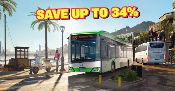 Hop on! Bus Simulator 27 Steam keys are up to 34% off ahead of tomorrow’s launch