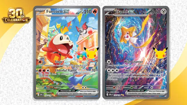Get a sneak peek at more cards in the Pokémon TCG: 30th Celebration