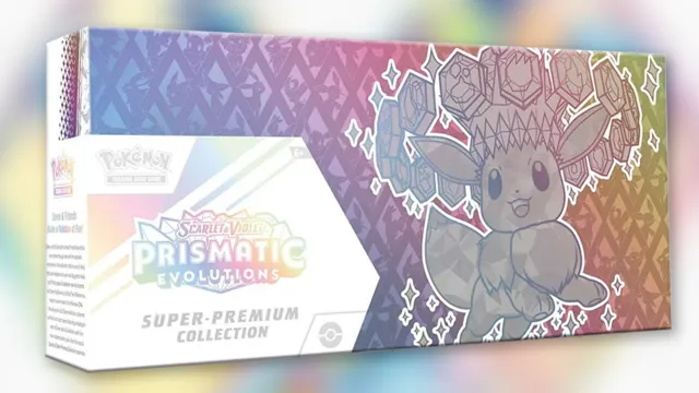 Pokémon TCG Prismatic Evolutions Super-Premium Collection Restocked at Amazon