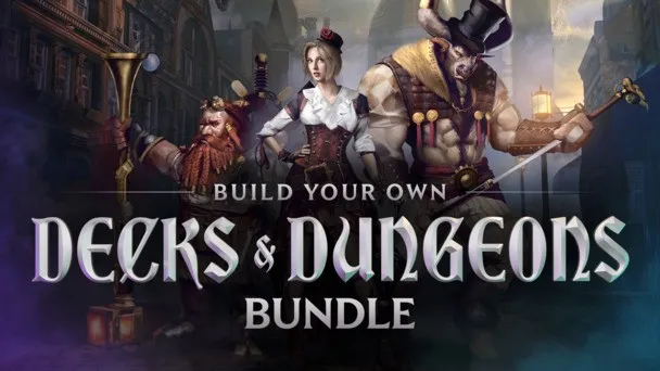 Fanatical's BYO Decks and Dungeons Bundle starts at just $4.95 for 3 Steam games