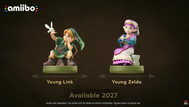 Young Link and Young Zelda amiibo revealed