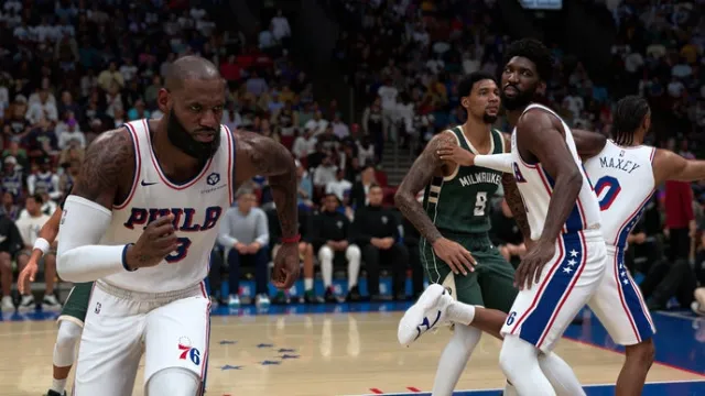 NBA 2K27 gives DLSS 5 a more faithful-looking game debut than feared, provided it’s running on the LeBron of GPUs