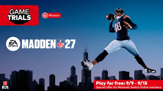 Madden NFL 27 is the latest Switch Online Free Game Trial