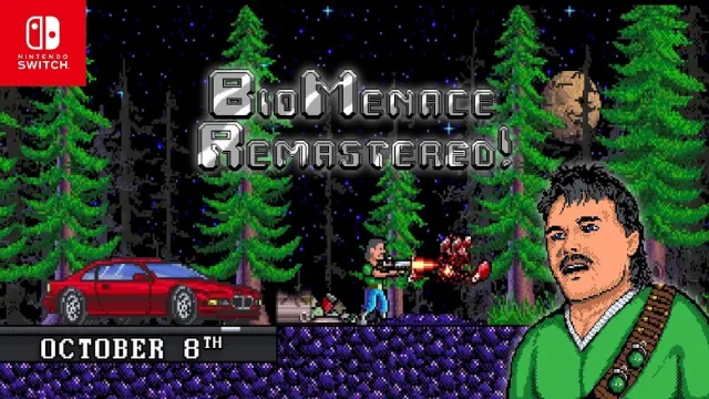 Action-platformer "BioMenace Remastered" comes to Switch Oct. 8th, 2026